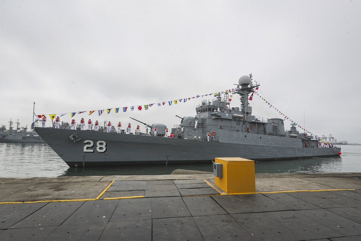 Peru: The corvette BAP Guise suffered a fire, which was mitigated and brought under control by the crew with the support of foreign units during the development at sea of the multinational exercise RIMPAC 2022, carried out in Hawaii-USA