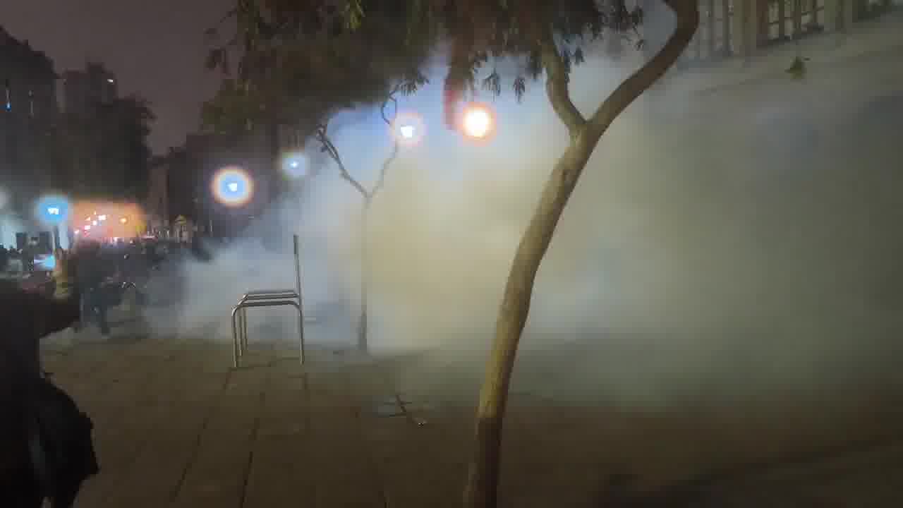 San Martin Square has been retaken by the National Police 